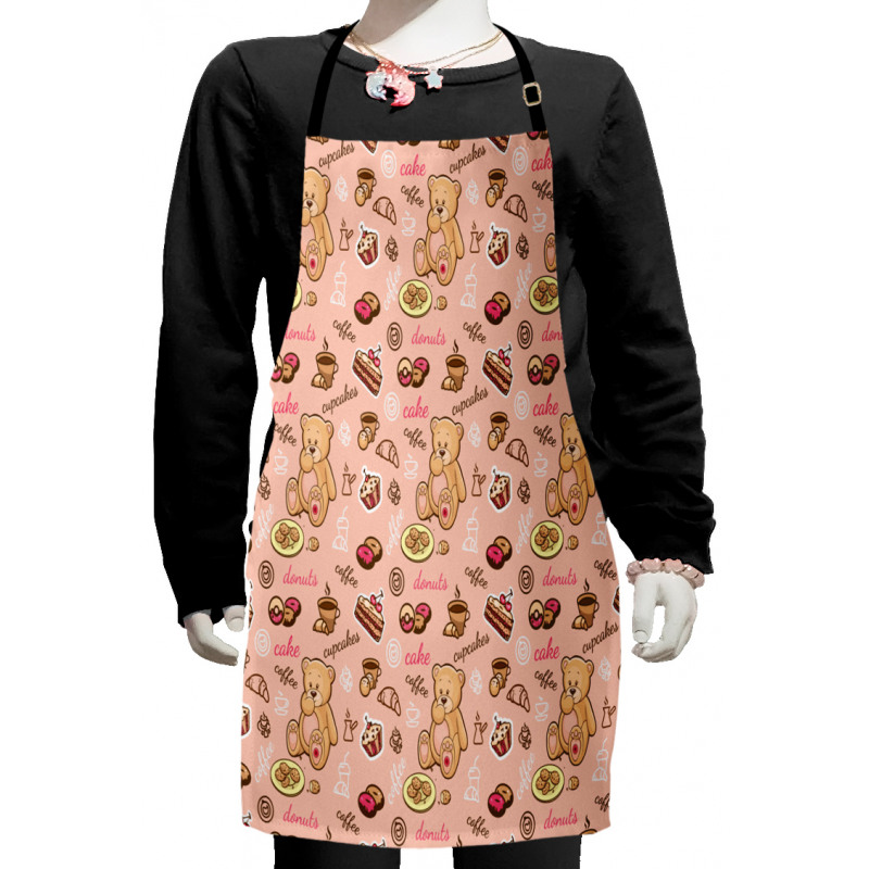 Cupcakes Cookies Donuts Kids Apron