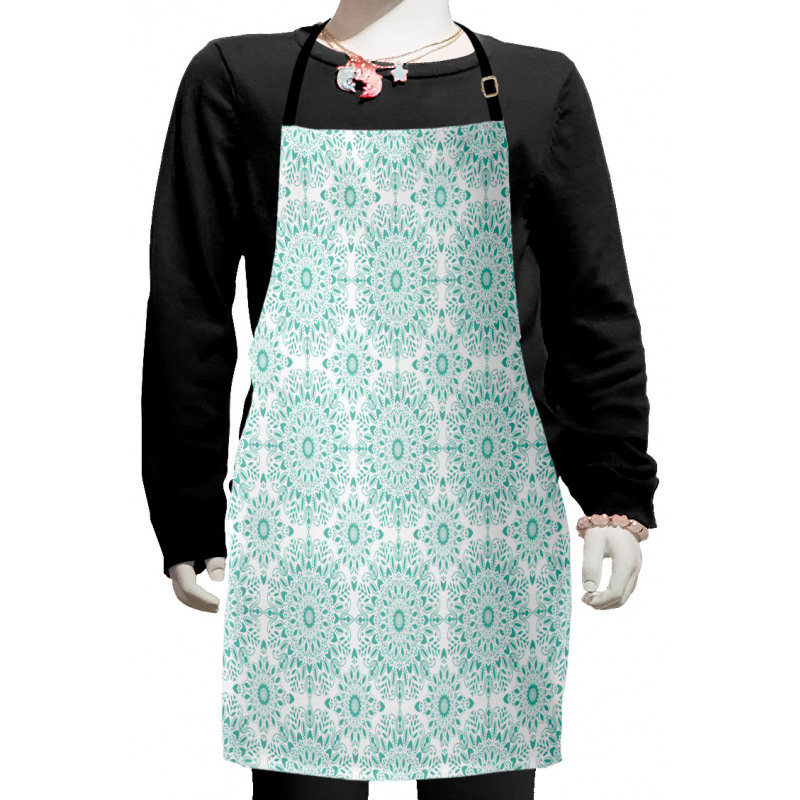 Oriental Swirls Kids Apron