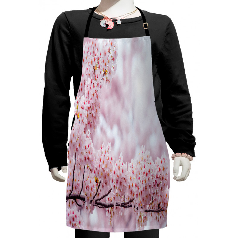 Vibrant Colored Striped Kids Apron