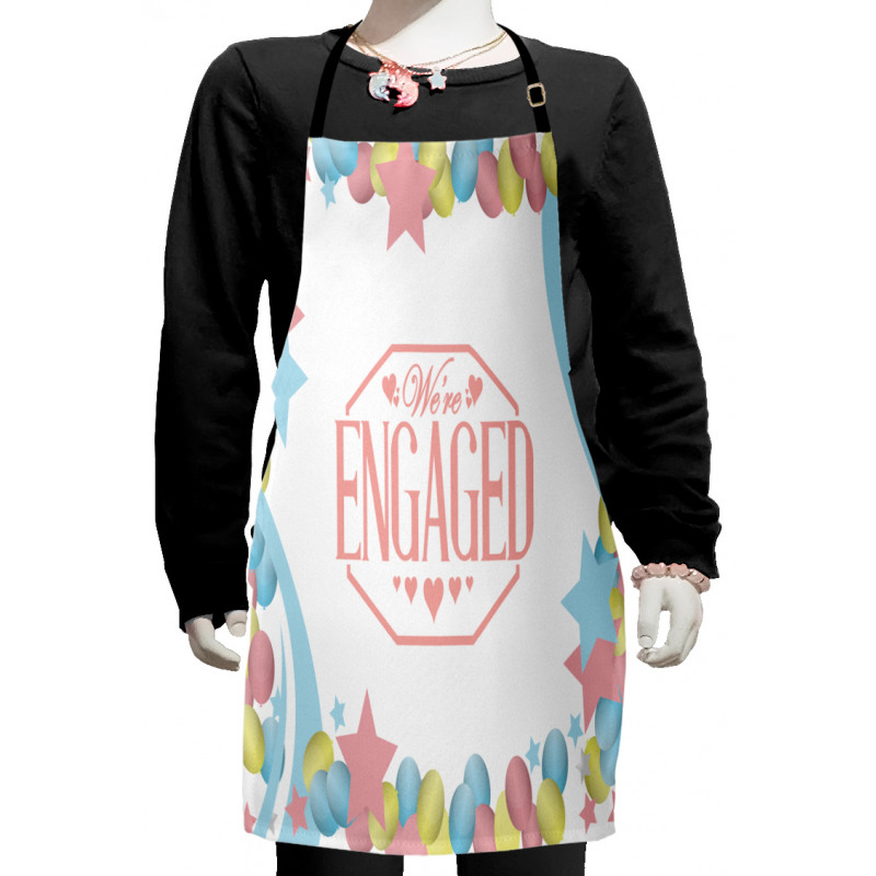 Engagement Theme Kids Apron