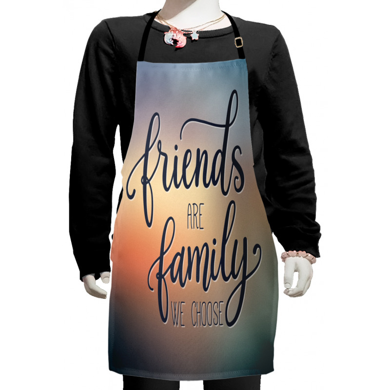 Friends are Family BFF Kids Apron