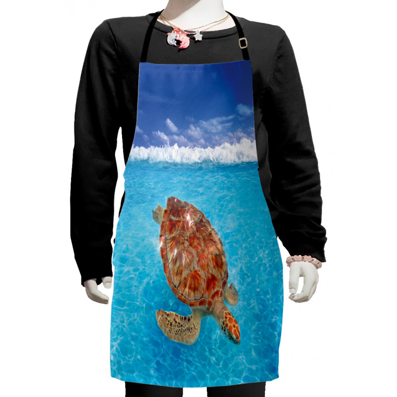 Chelonia Water Surface Kids Apron