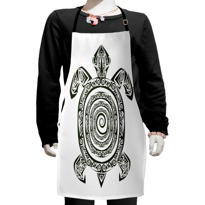 Turtle Maori Kids Apron