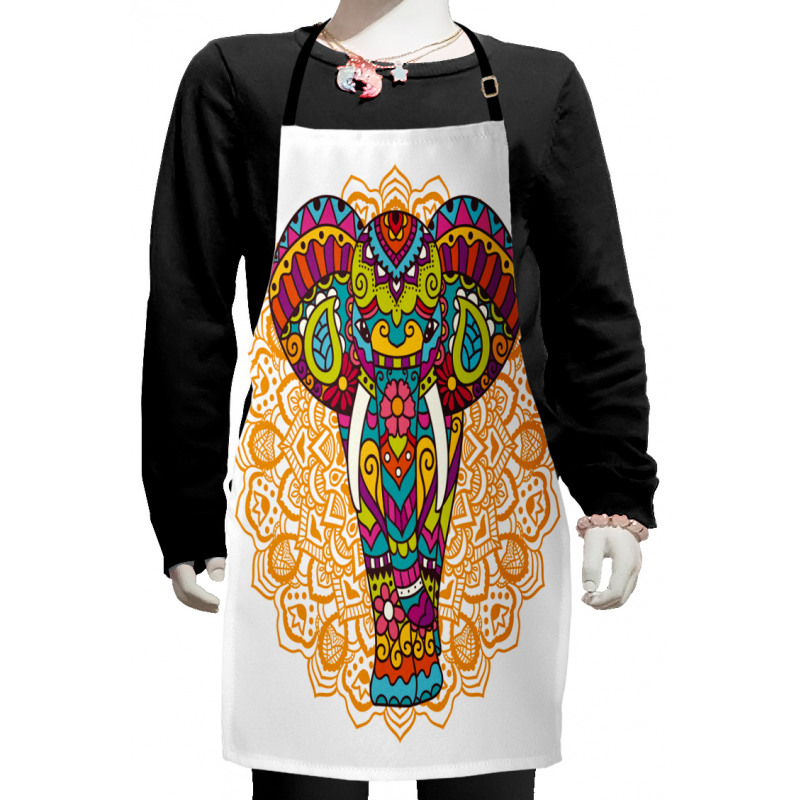 Ethnic Animal Kids Apron