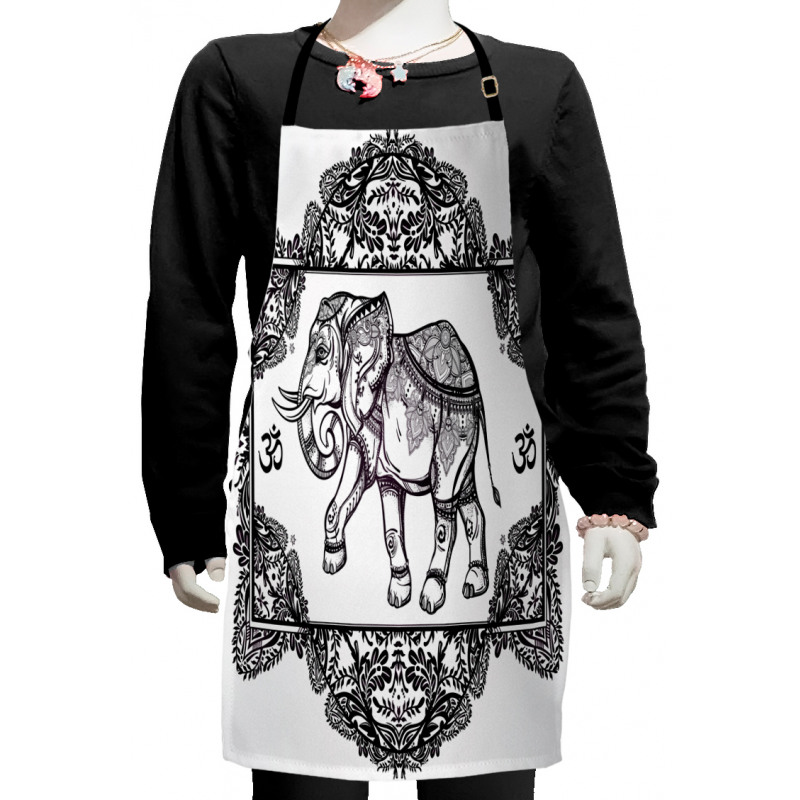 Rain Symbol Kids Apron