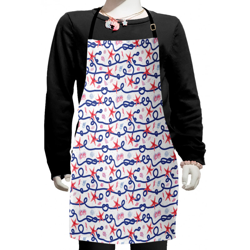 Rope Scallops Kids Apron