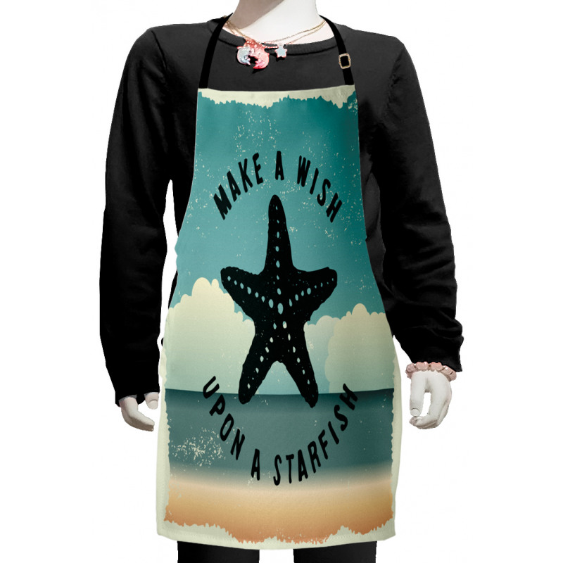 Words Grunge Kids Apron