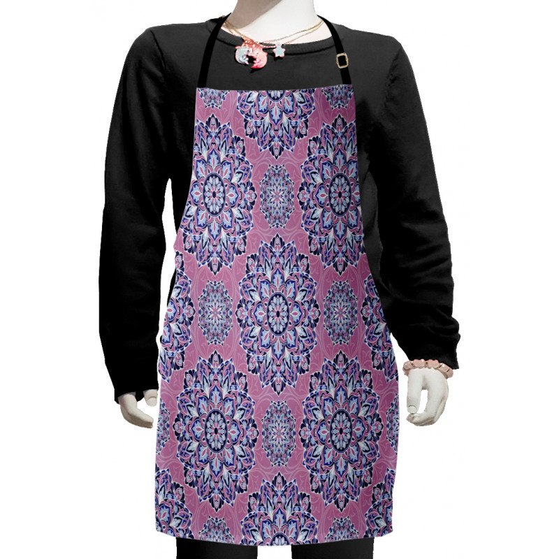 Oriental Lines Kids Apron