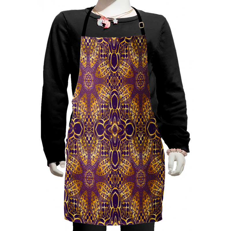 Boho Motif Kids Apron