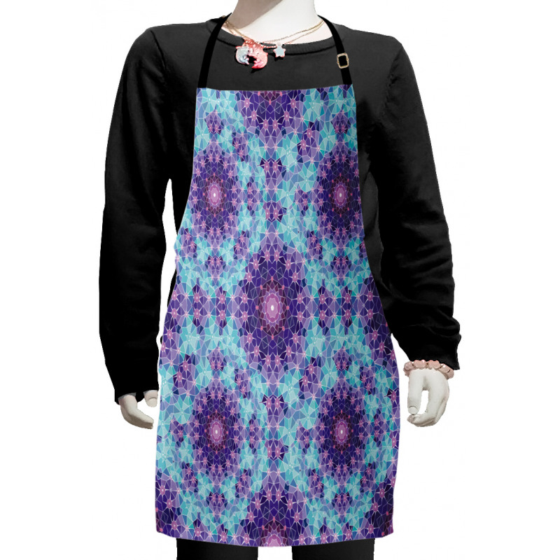 Mosaic Fractal Kids Apron