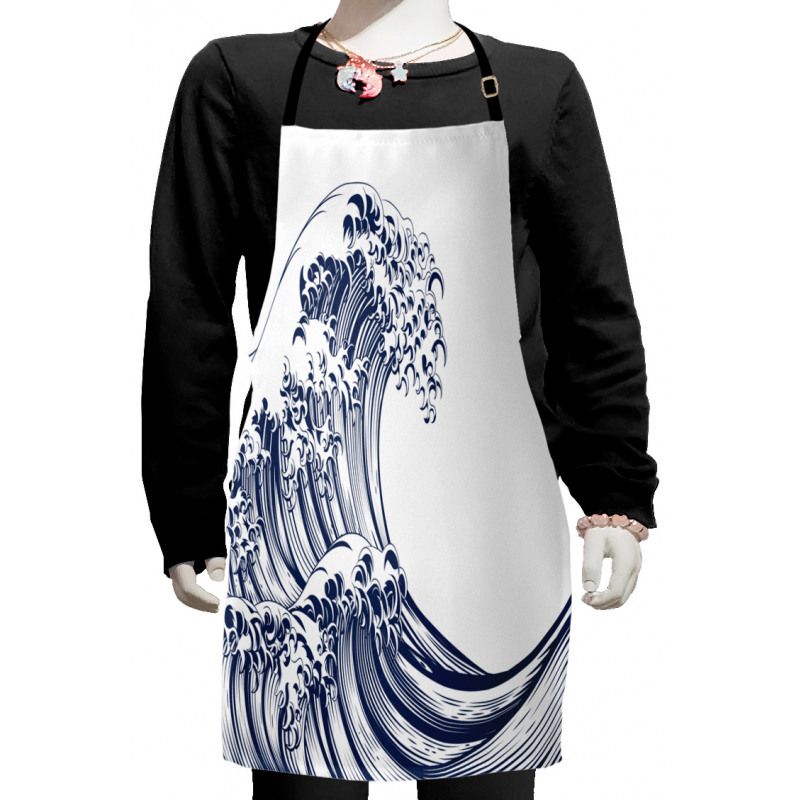 Oriental Vintage Kids Apron