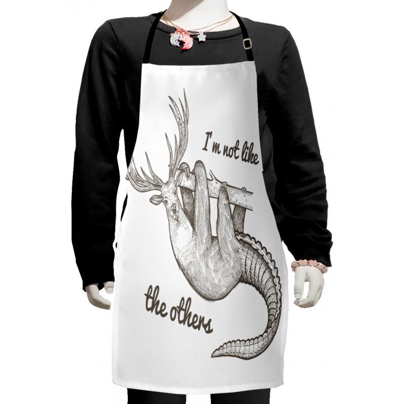 Animal Words Kids Apron