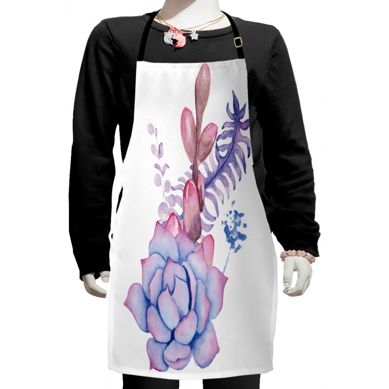 Corsage Wedding Bouquet Kids Apron