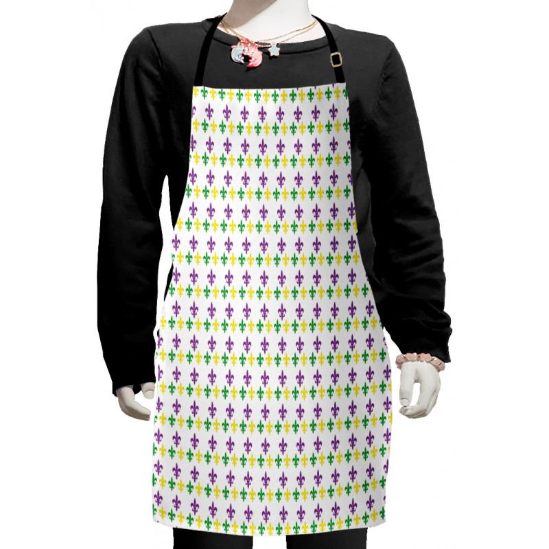 Carnival Lily Flower Kids Apron