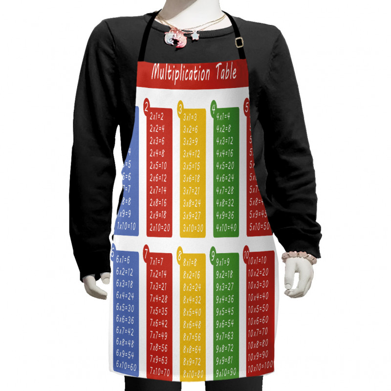 Colorful Classroom Kids Apron