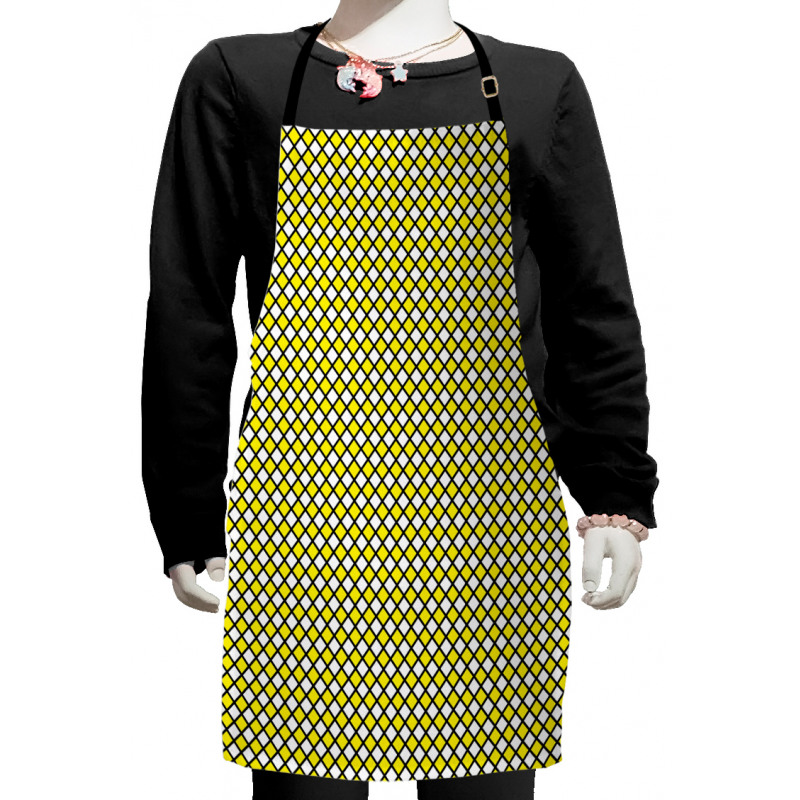 Geometric Old Kids Apron