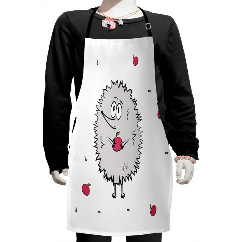 Happy Mammal Apples Kids Apron