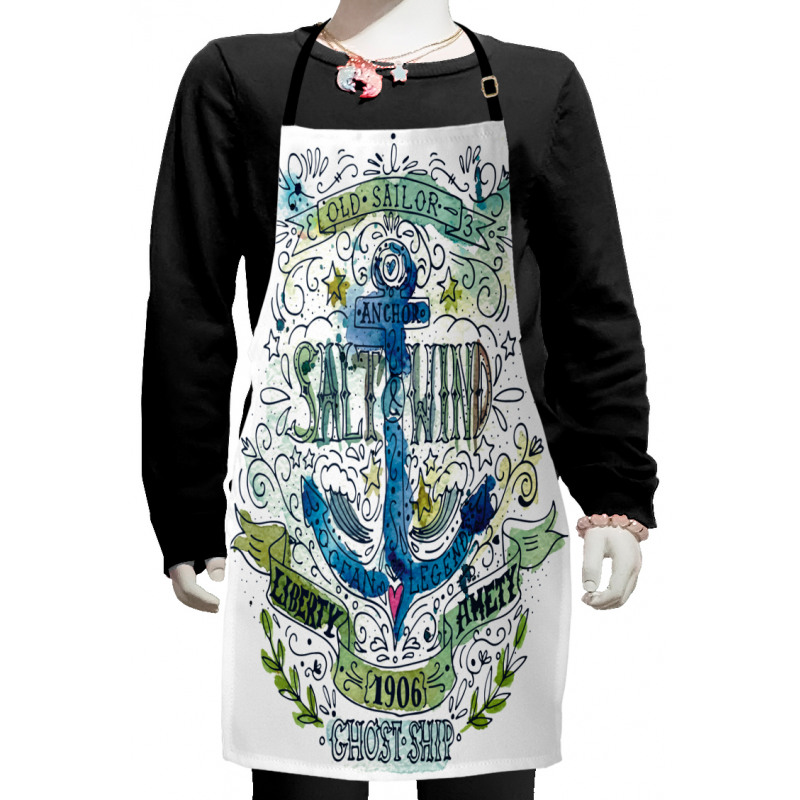 Ocean Anchor Kids Apron