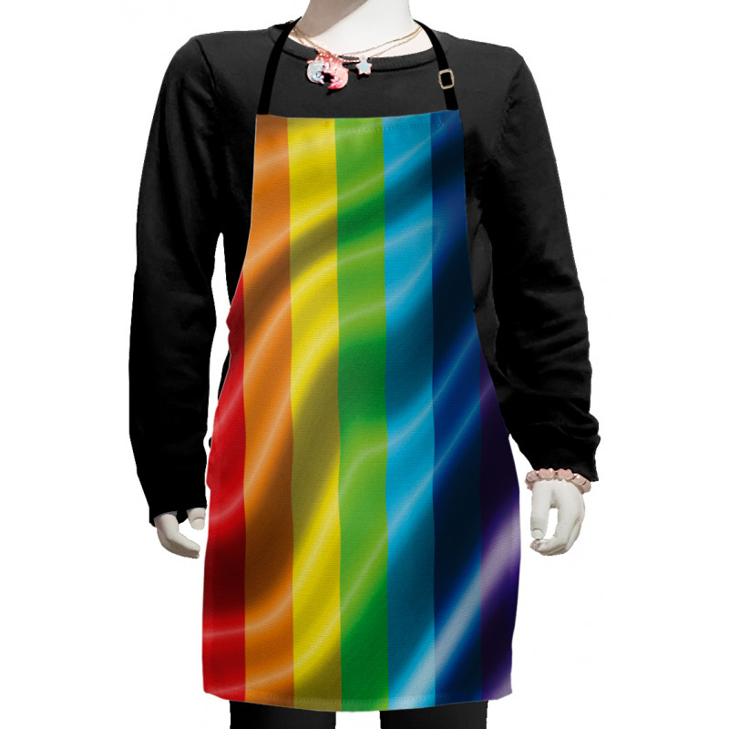 Pride Flag Inspired Design Kids Apron