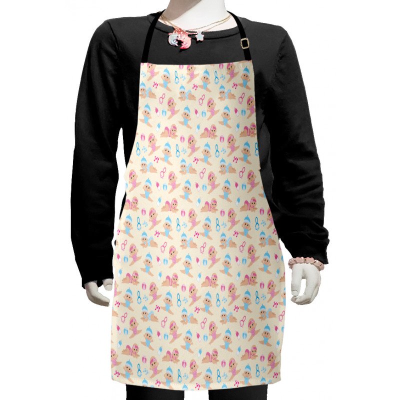 Brother and Sister Rattle Kids Apron