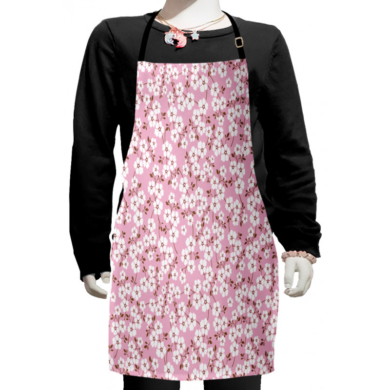 Cheery Blooms Kids Apron