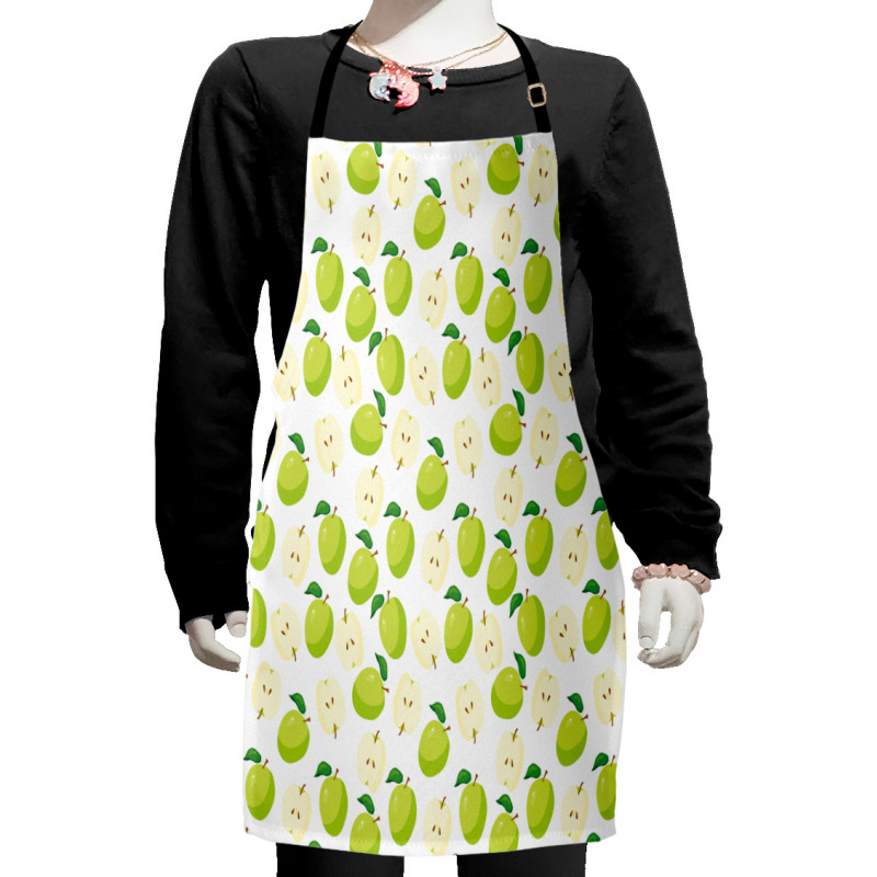 Cartoonish Fruit Anatomy Kids Apron