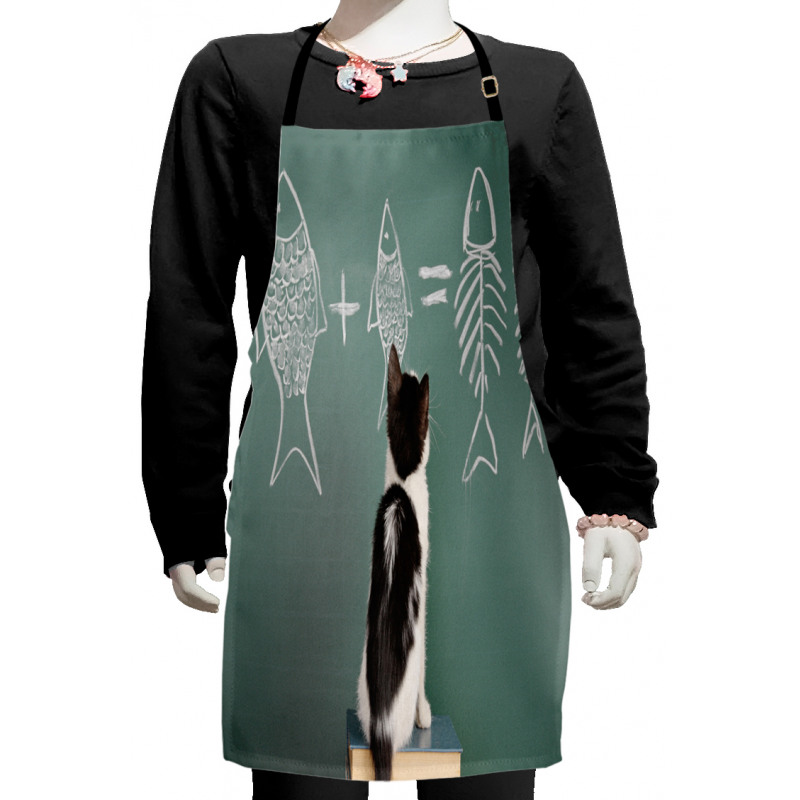 Arithmetic Fish Problem Kids Apron