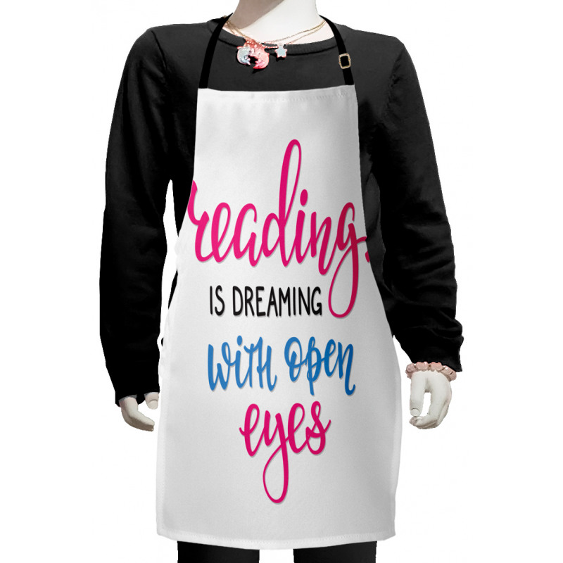 Reading is Dreaming Words Kids Apron