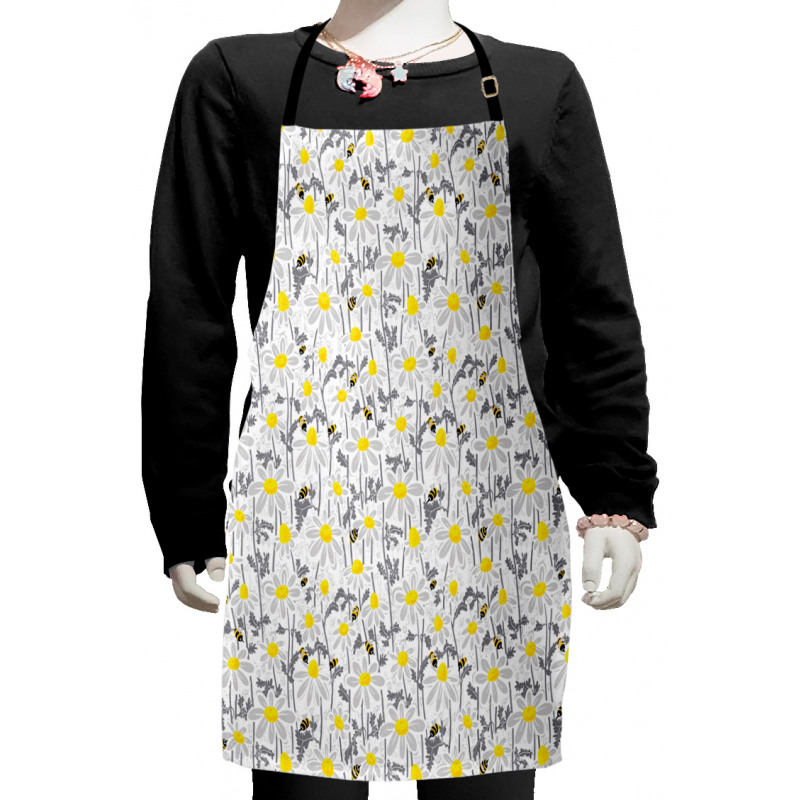 Bees Chamomile Meadow Kids Apron