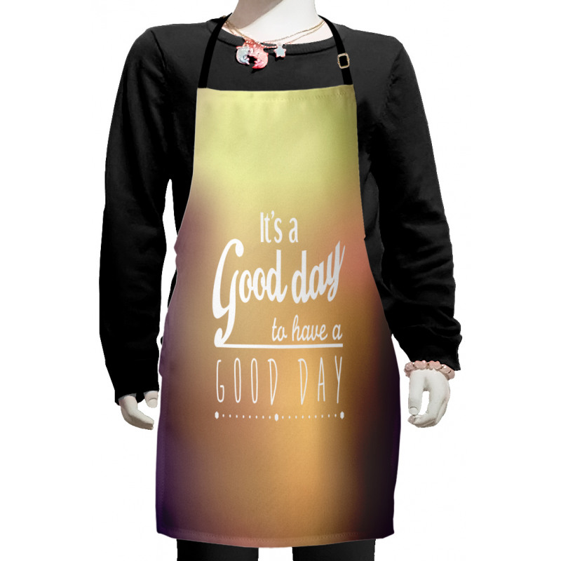 Day Words Kids Apron