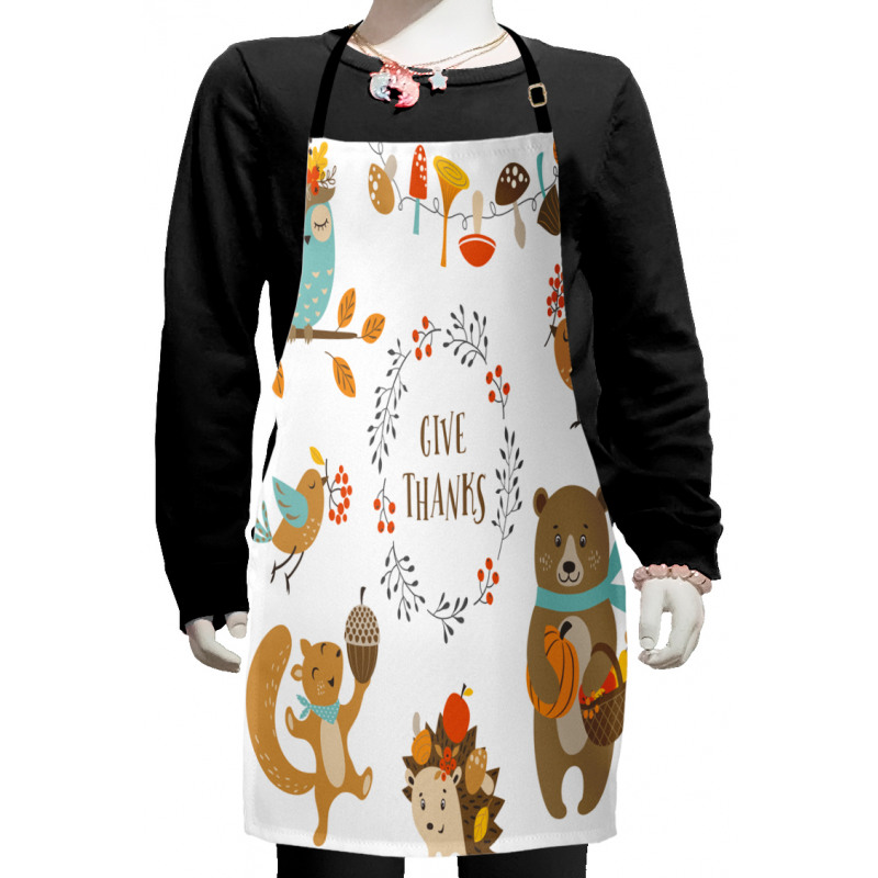 Cartoon Festival Kids Apron