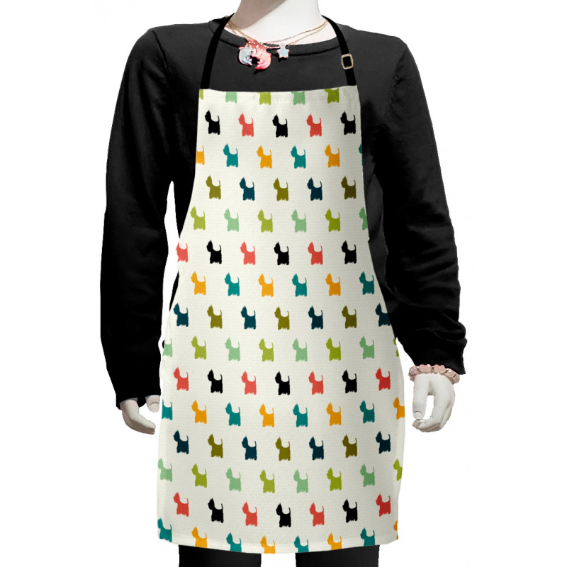 Scottish Terrier Kids Apron