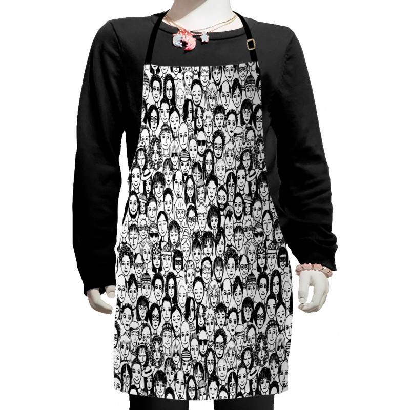 People Portrait Kids Apron