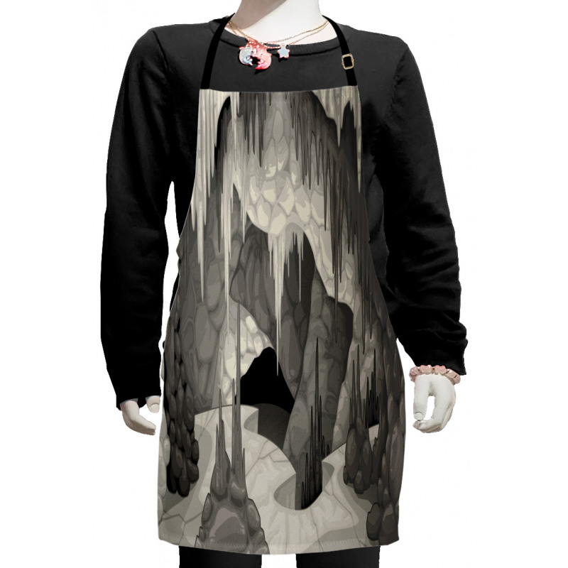 Cavern with Stalagmites Kids Apron