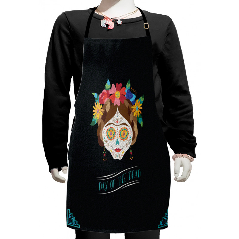 Hispanic Makeup Kids Apron