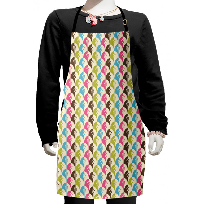 Scales with Stars Kids Apron