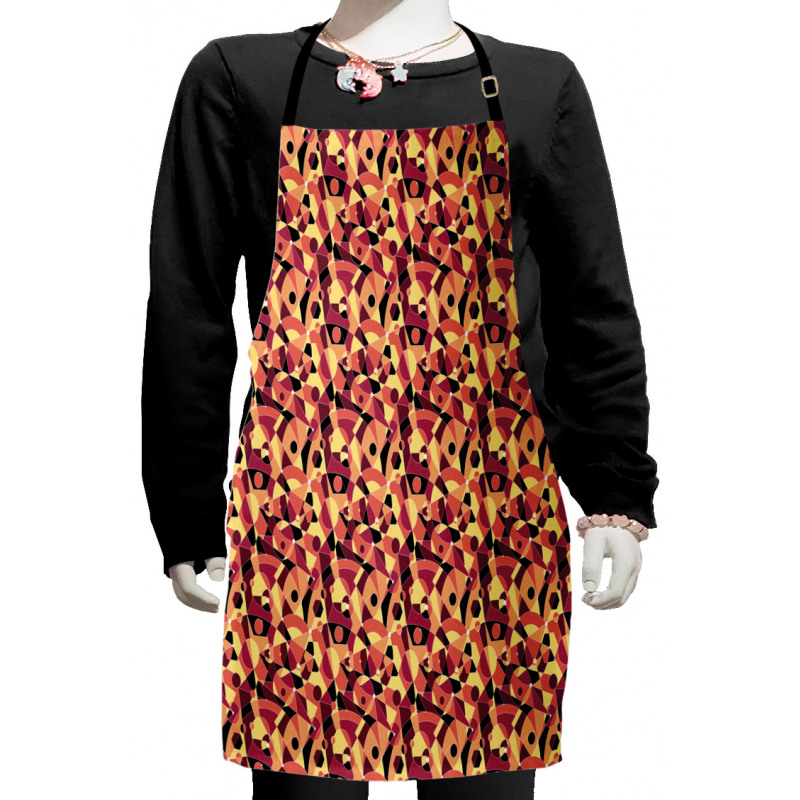 Motley Art Deco Kids Apron