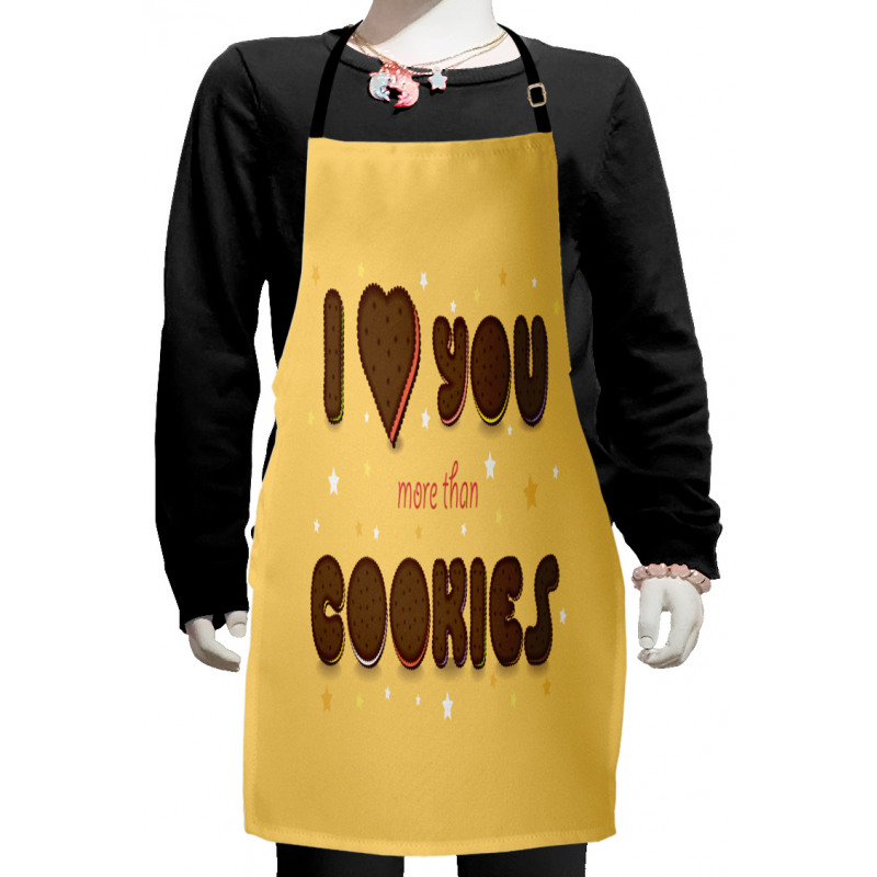 Chocolate Cookie Kids Apron