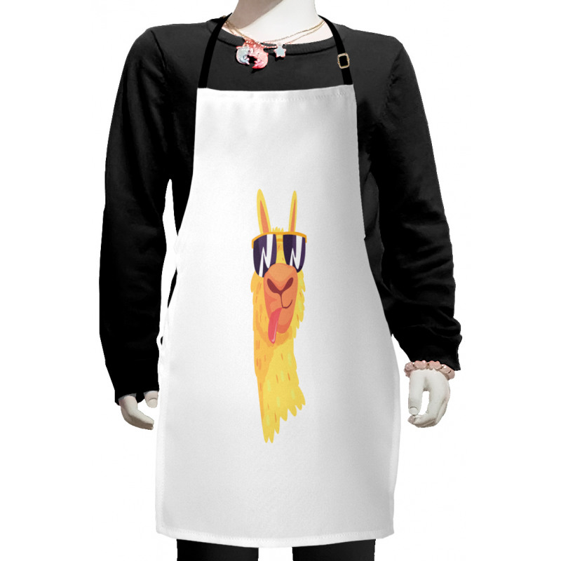 Sunglasses Wearing Animal Kids Apron