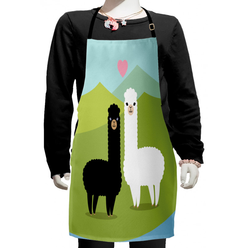 Animals in Love on Hill Kids Apron