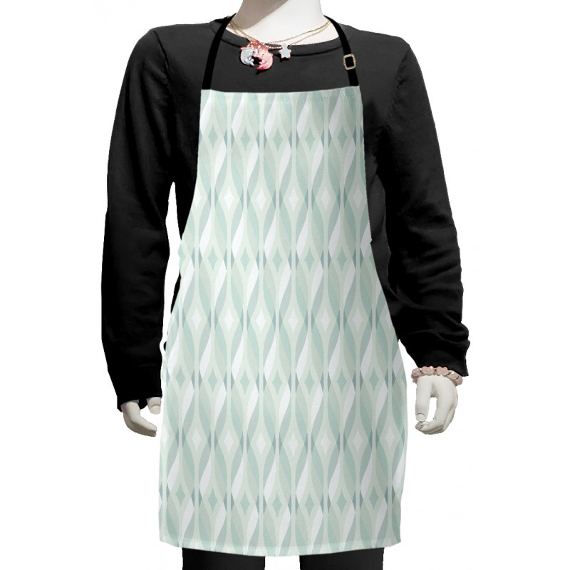 Tangled Lines Rhombus Kids Apron