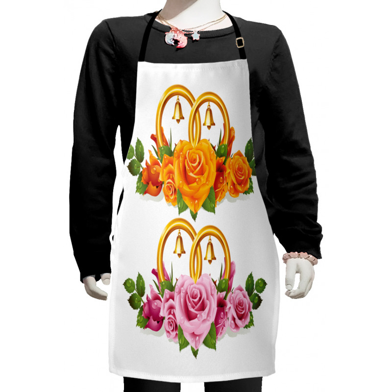 Roses Rings Kids Apron