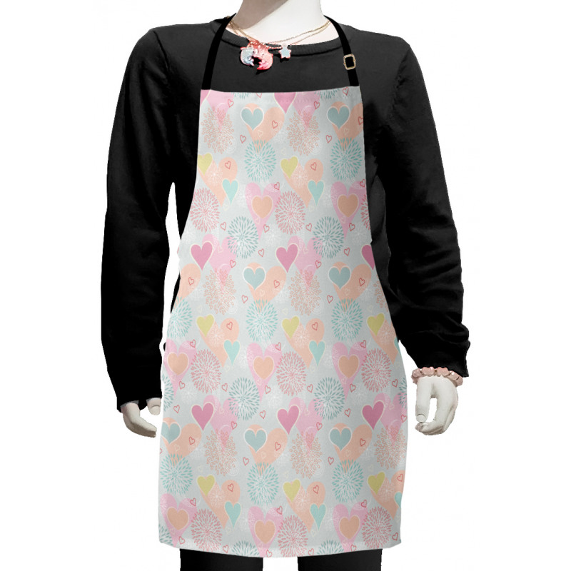 Flowers and Paisley Kids Apron