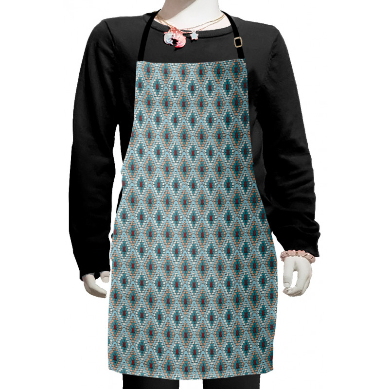 Peruvian Shapes Kids Apron