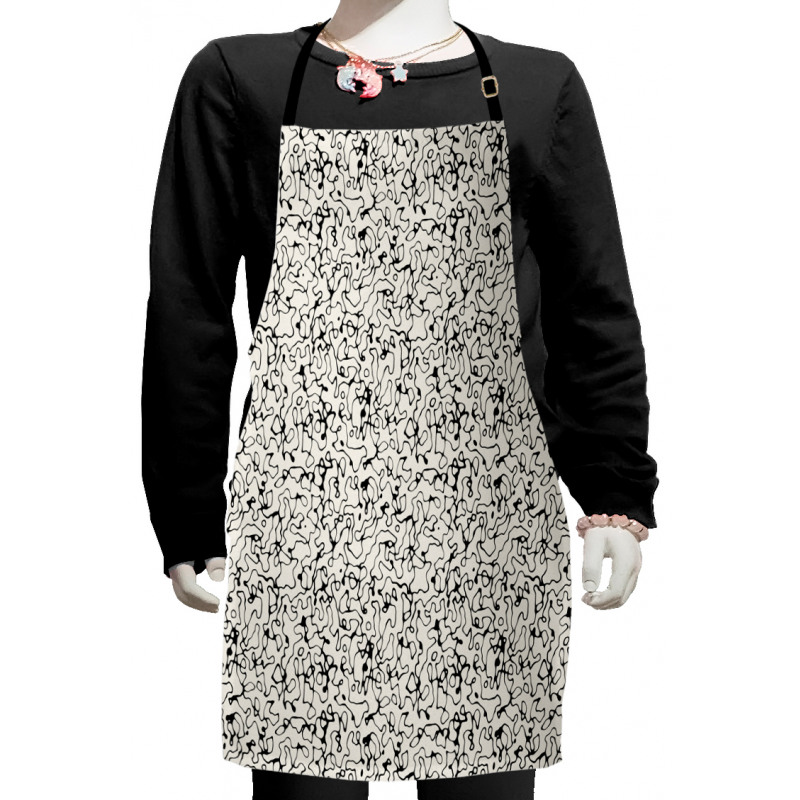 Jumble Messy Lines Kids Apron