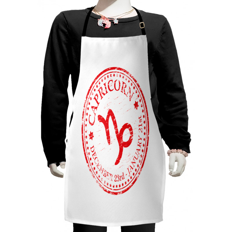 Horoscope Sign Kids Apron