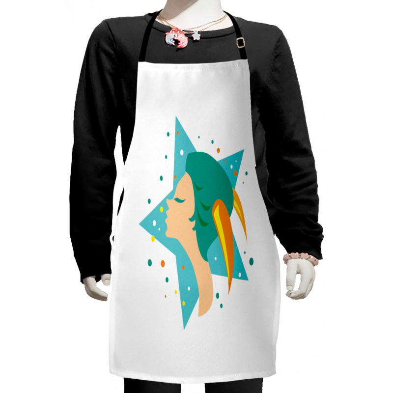 Woman and Horn Kids Apron