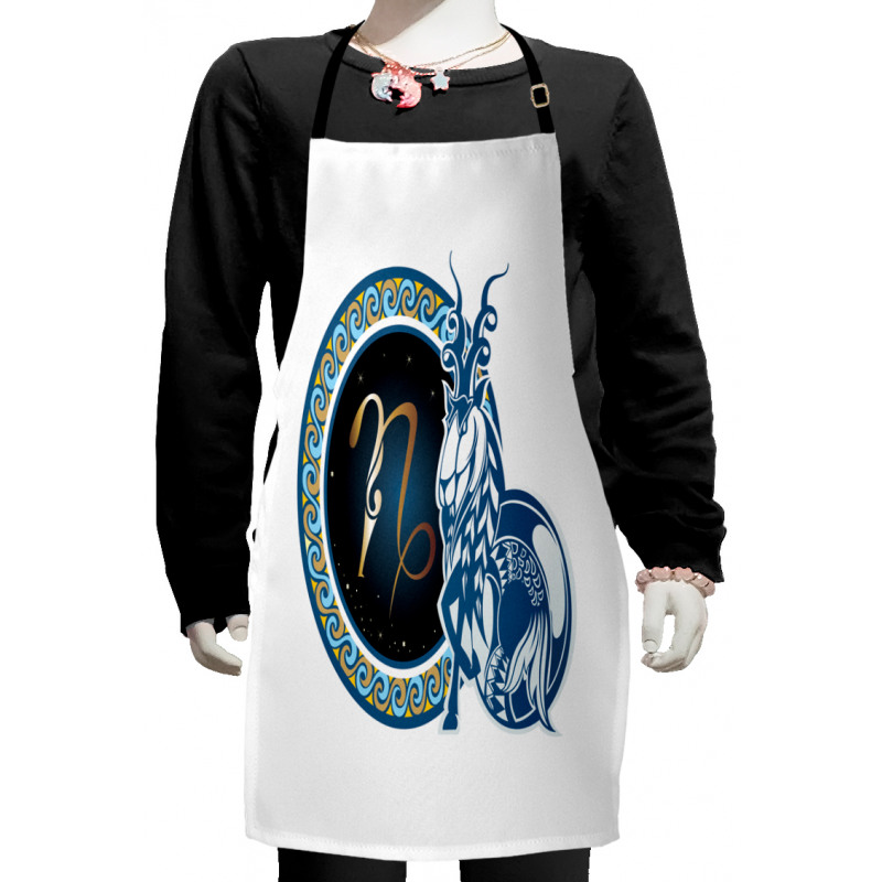 Abstract Sign Kids Apron