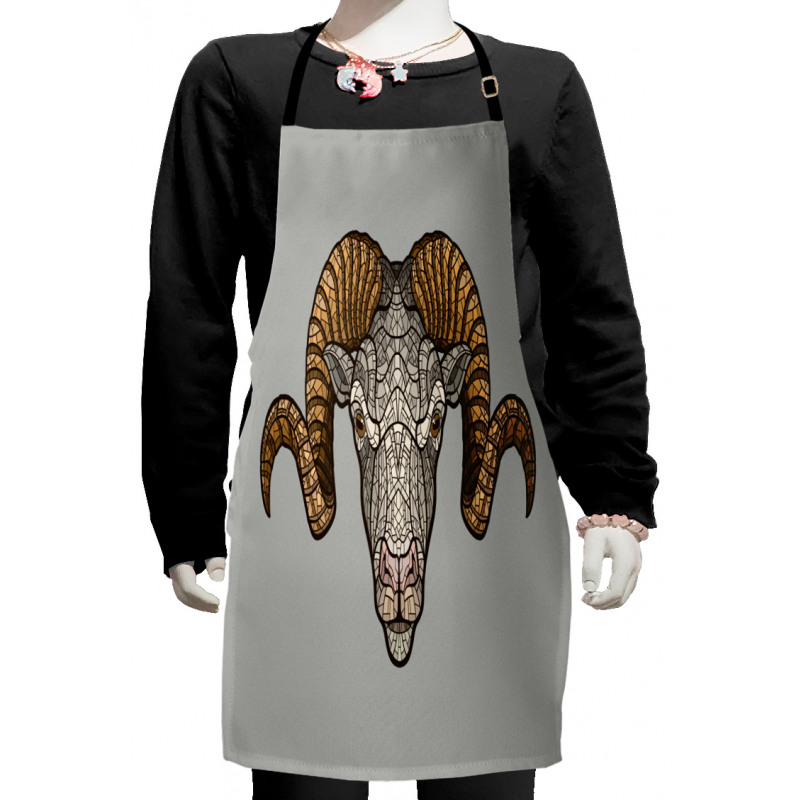 Ram Horns Kids Apron