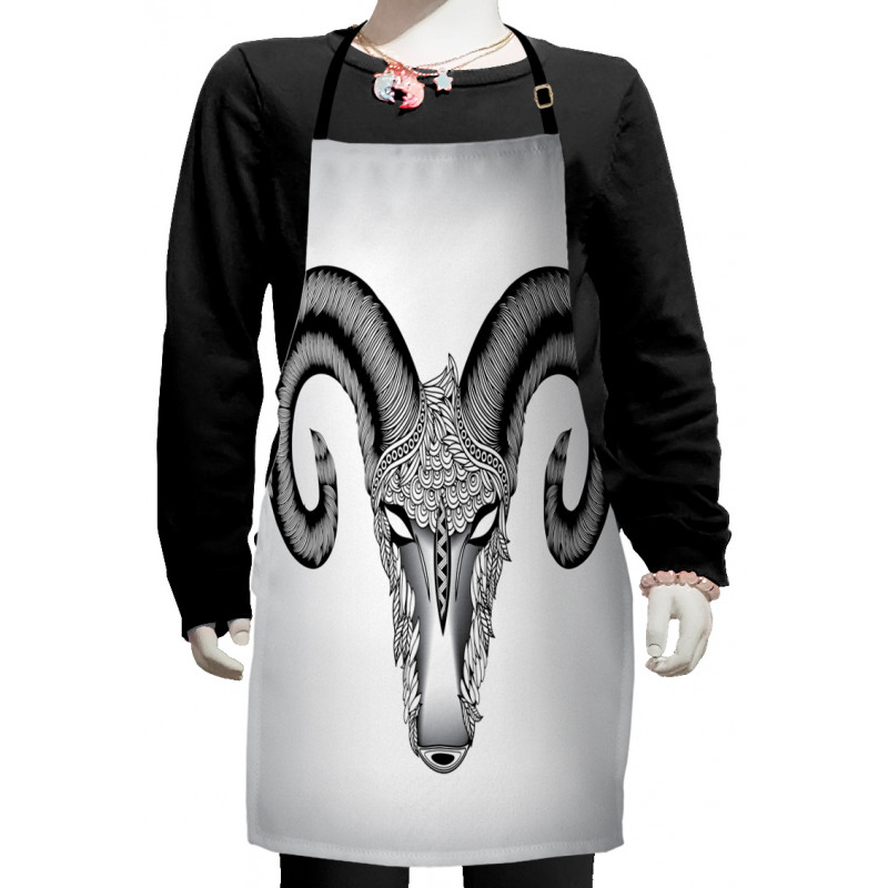 Head of Aries Art Kids Apron